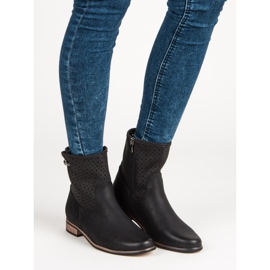 Filippo Botas femininas casuais preto 1