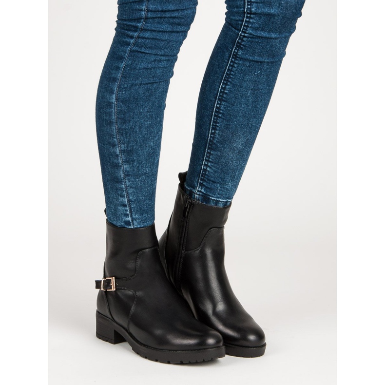 J. Star Botas pretas preto 2