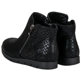 Filippo Botas femininas elegantes preto 1