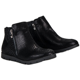 Filippo Botas femininas elegantes preto 2