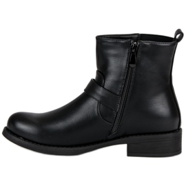Botas de trabalho pretas preto 1