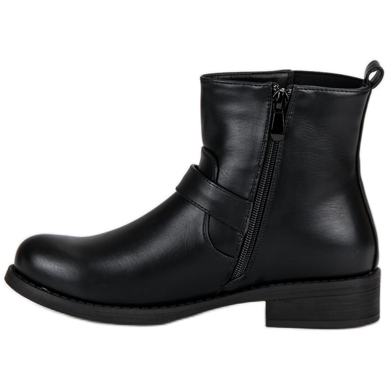 Botas de trabalho pretas preto 1