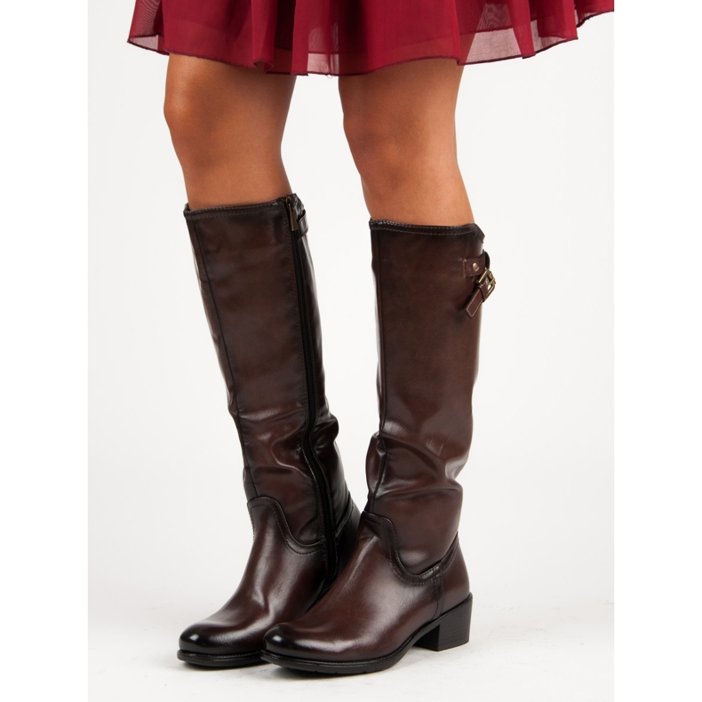 Bota marrom VINCEZA 1