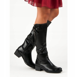 Botas pretas VINCEZA preto 2
