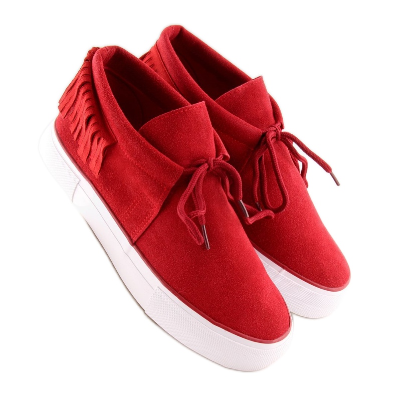 Tênis feminino vermelho A-63 Vermelho 1