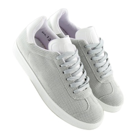 Tênis feminino cinza e branco BL131P CINZA / BRANCO 2