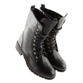 Botas de trabalho pretas para mulheres NC238 Preto 1