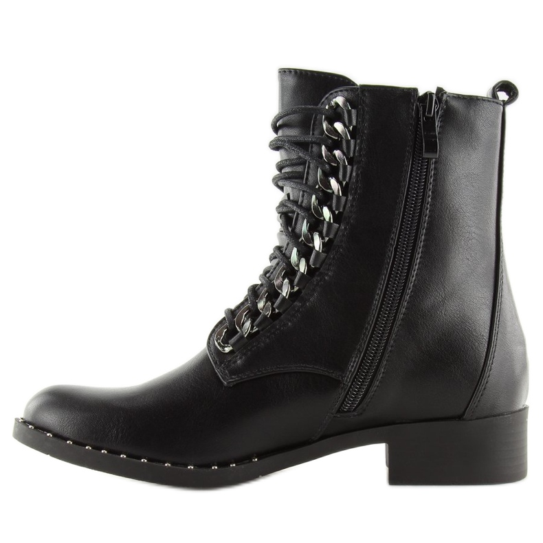 Botas de trabalho pretas para mulheres NC236 pretas preto 1