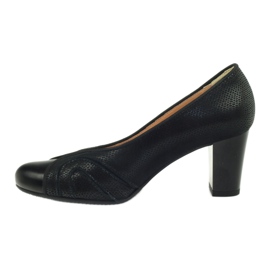Espinto Feminino Bombas no Pilar Black preto 2