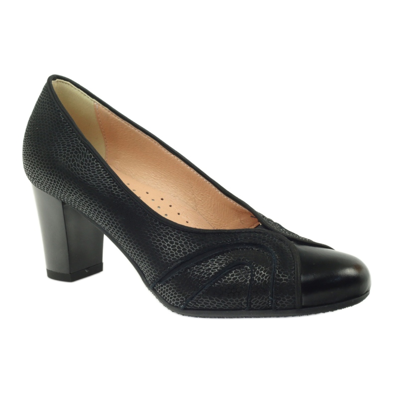Espinto Feminino Bombas no Pilar Black preto 1