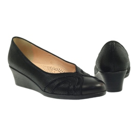 Black Espinto wedges preto 5
