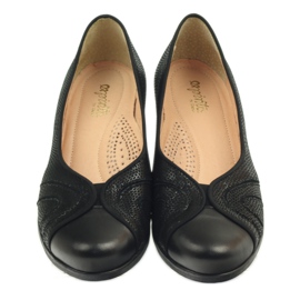 Black Espinto wedges preto 3