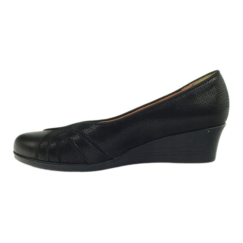 Black Espinto wedges preto 2