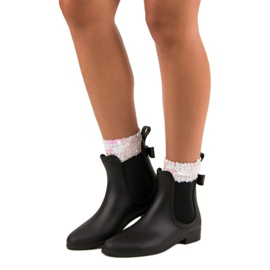 Vices Galochas femininas de vícios preto 1