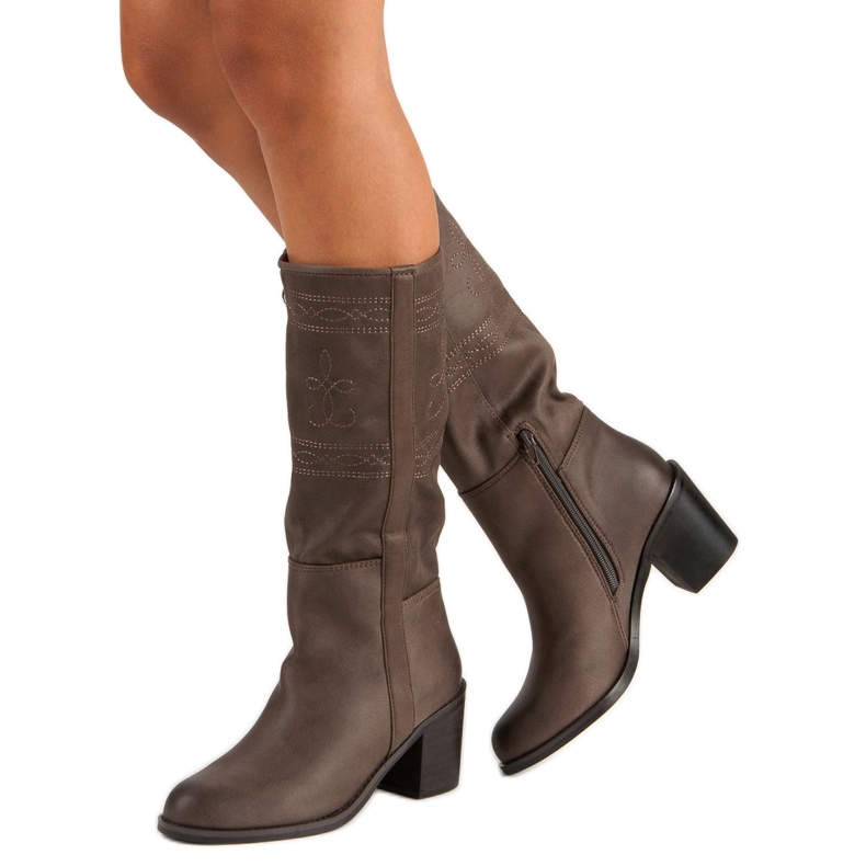 Corina Botas marrons femininas marrom 1