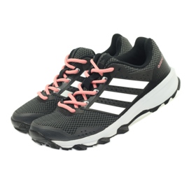 Tênis de corrida adidas Duramo 7 Trail W preto rosa cinza 3