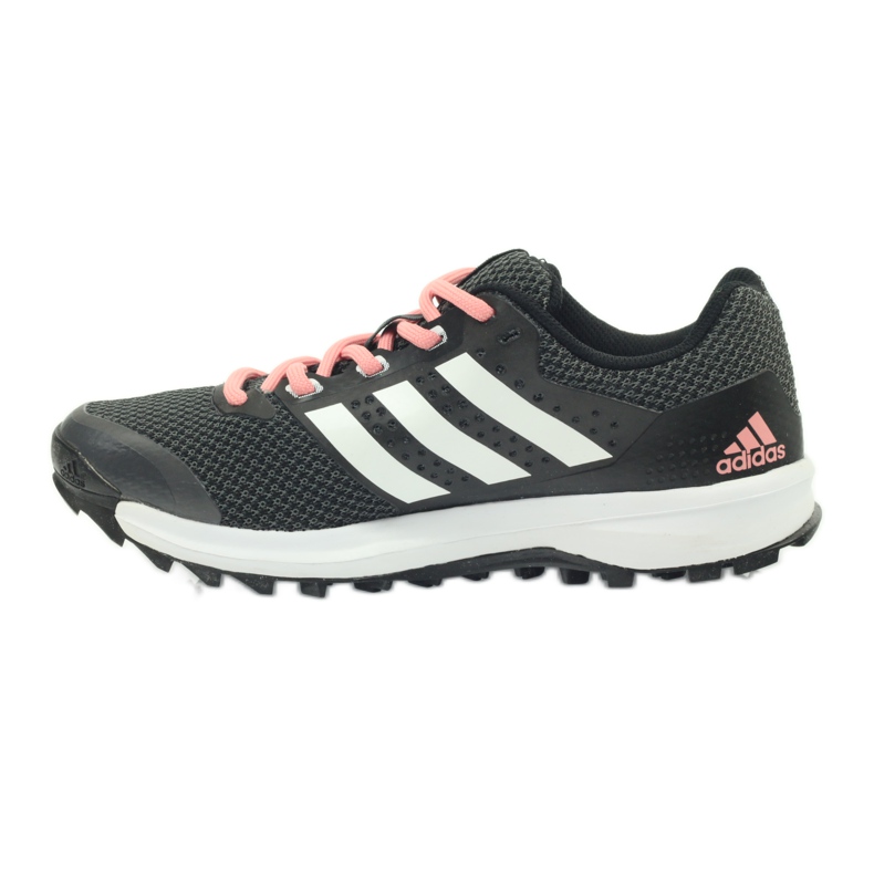 Tênis de corrida adidas Duramo 7 Trail W preto rosa cinza 2