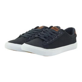 American Club Tênis americanos tênis sapatos masculinos marrom azul-marinho 3