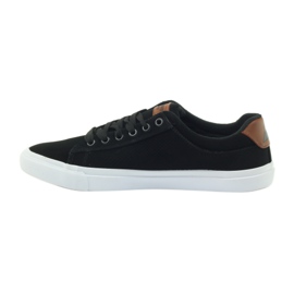 American Club Tênis americanos tênis sapatos masculinos preto castanho 2