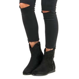 Botas de camurça clássicas preto 1