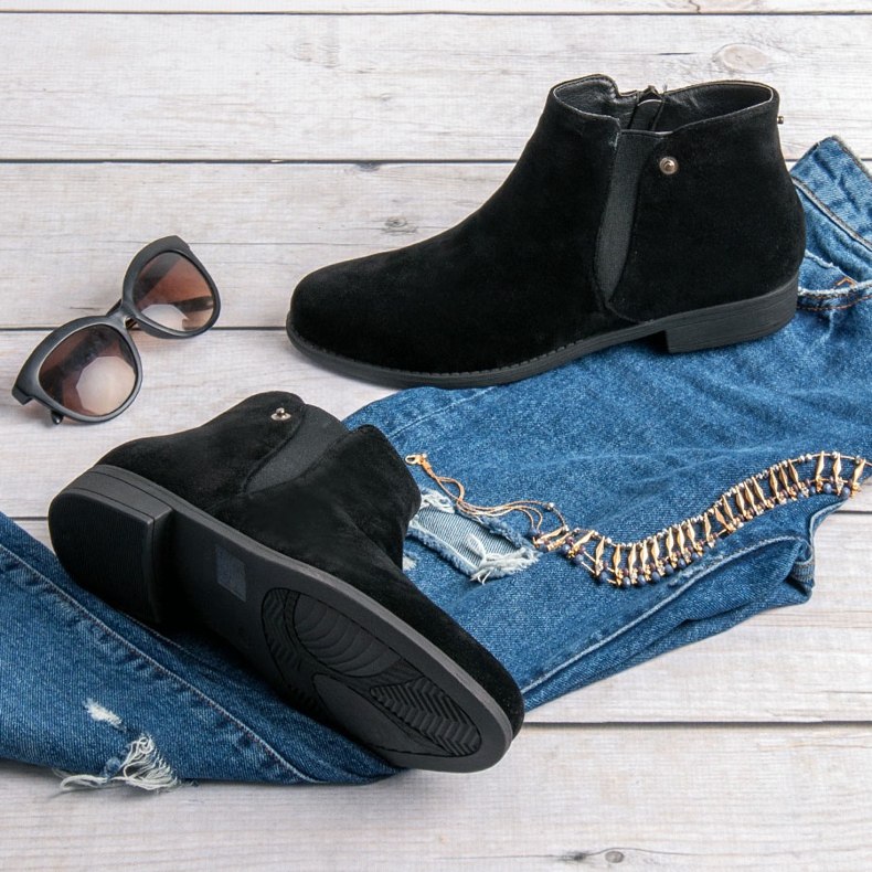 Botas pretas preto 2