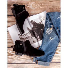 Botas pretas preto 1