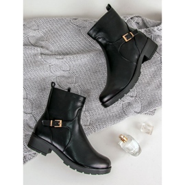 J. Star Botas pretas preto 1