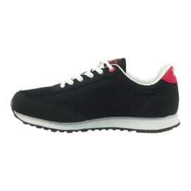 American Club Sapatos esportivos American ADI para mulheres 1756 pretos vermelho 2