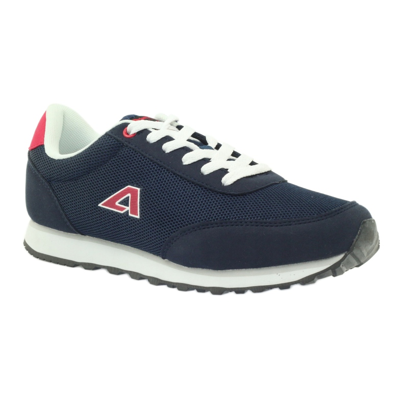 American Club Sapatos esportivos American ADI para mulheres 1756 azul marinho vermelho 1