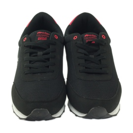 American Club ADI esportes jogging americano 1756 preto vermelho 4