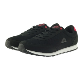 American Club ADI esportes jogging americano 1756 preto vermelho 3