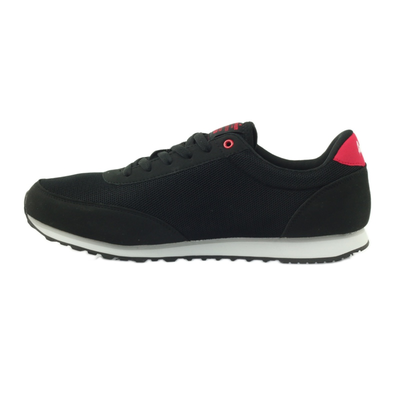American Club ADI esportes jogging americano 1756 preto vermelho 2