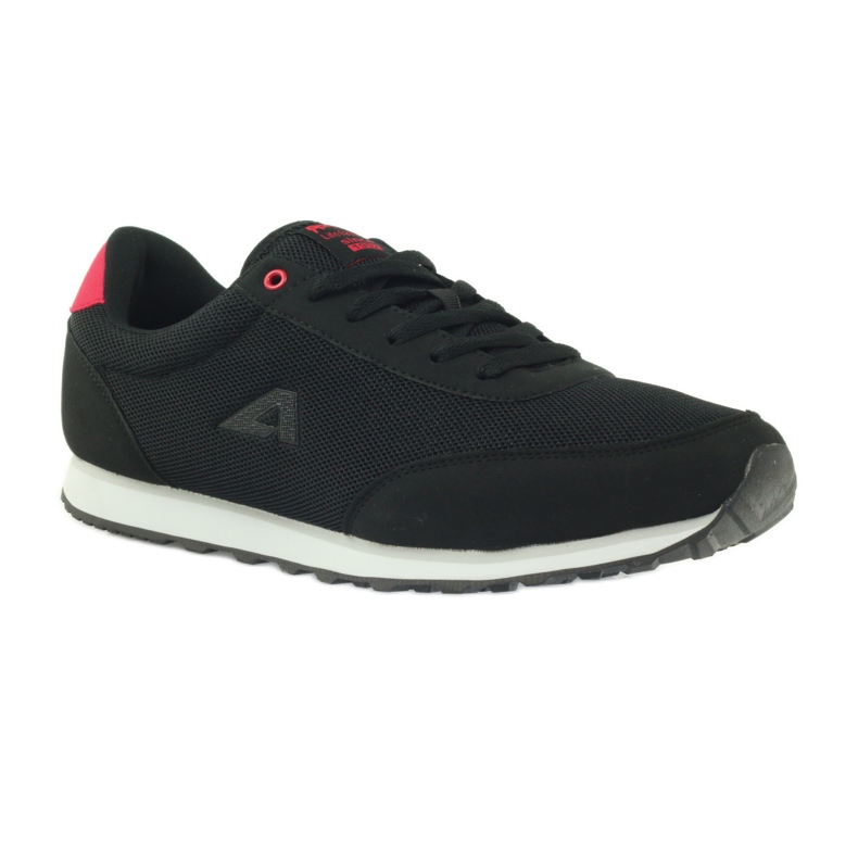 American Club ADI esportes jogging americano 1756 preto vermelho 1
