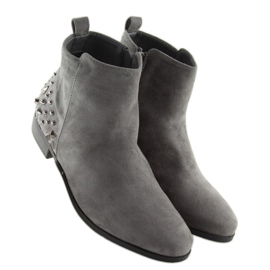 Botas cinza Jodhpur MB188-112 cinza 2