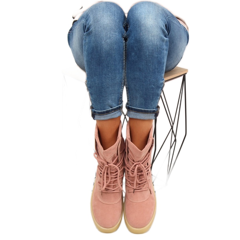 Botas esportivas rosa G-3 rosa 2