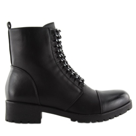 Botas de trabalho pretas A89626 pretas preto 2