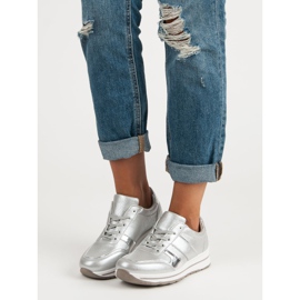 Tênis prata cinza 2