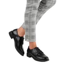 Sapatos femininos negros preto 2