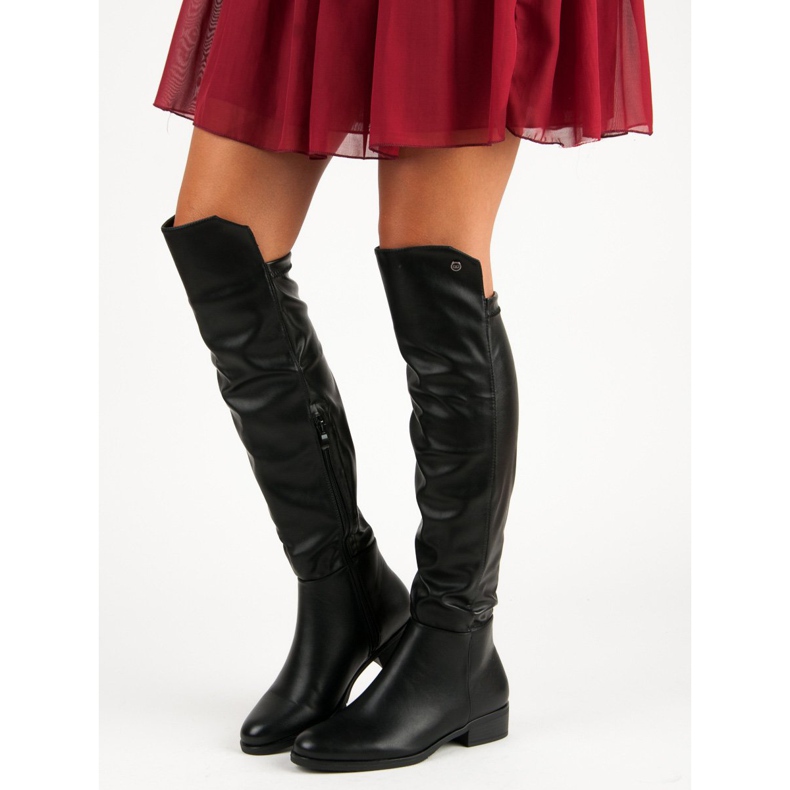 Botas VINCEZA sob medida preto 1