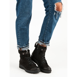 Botas de trabalho pretas VINCEZA preto 1