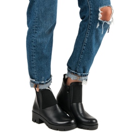 Botas pretas vinceza de salto alto preto 1