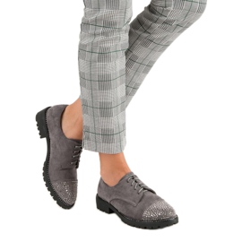 Bello Star Sapatos de camurça elegantes cinza 2