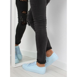 Tênis feminino monocromático azul NB176 L.BLUE 2