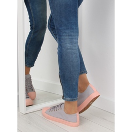 Tênis feminino cinza e rosa BL97P GREY / PINK 1