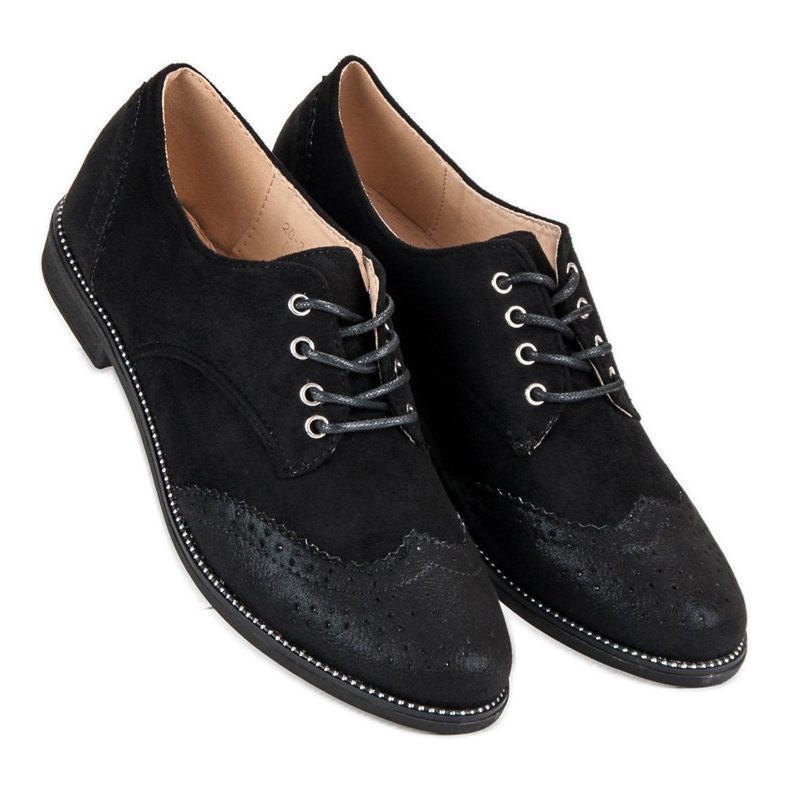 Bestelle Sapatos pretos amarrados 1