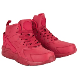 Sapatos vermelhos acima do tornozelo 1