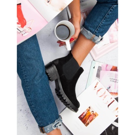 Filippo Botas de couro preto até o tornozelo 2