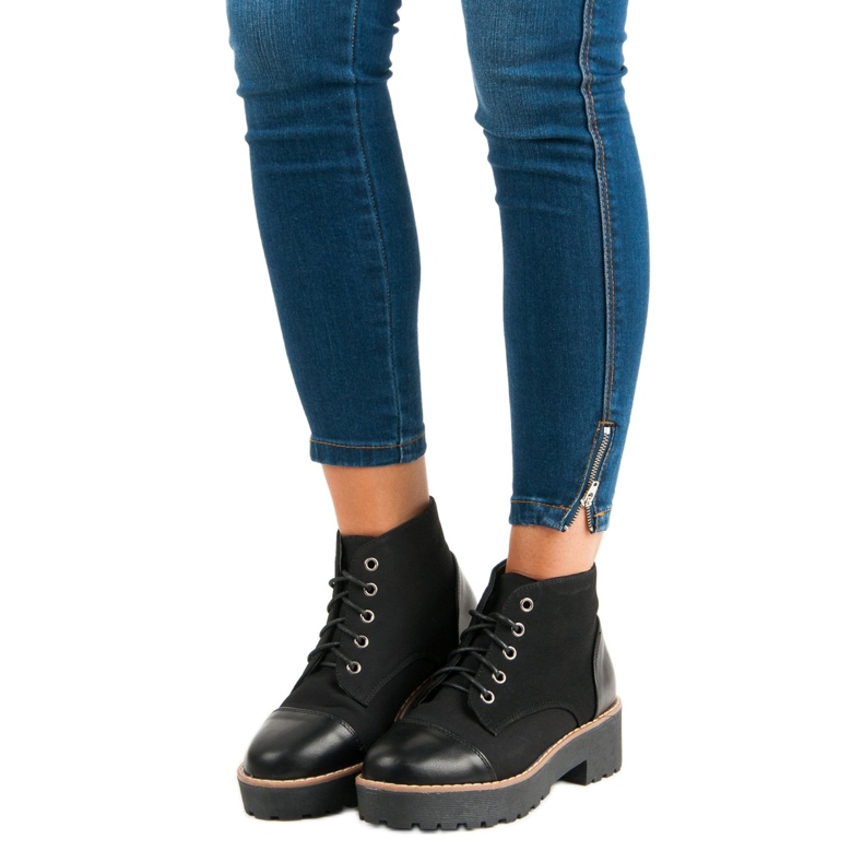 Botas de pedra para trabalhar preto 1