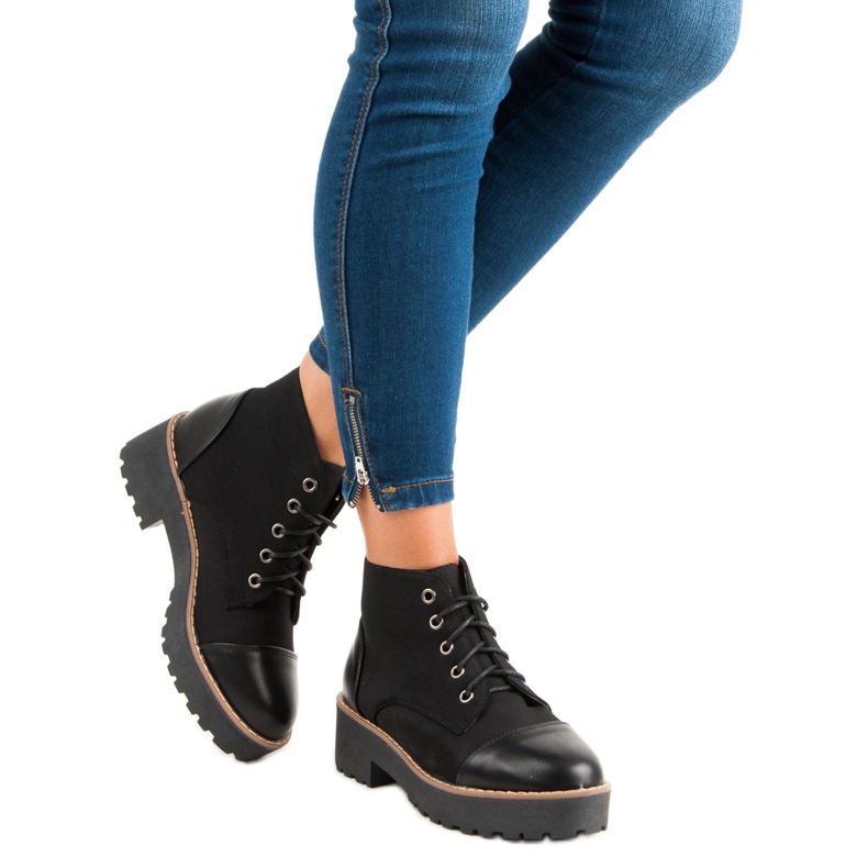 Botas de pedra para trabalhar preto 2