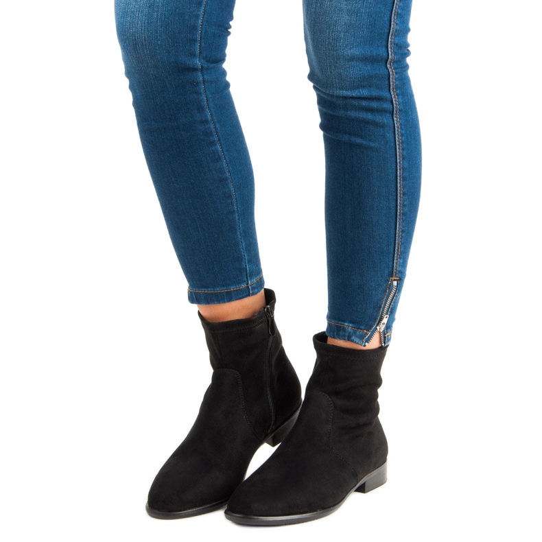 Bella Paris Botas pretas clássicas preto 1